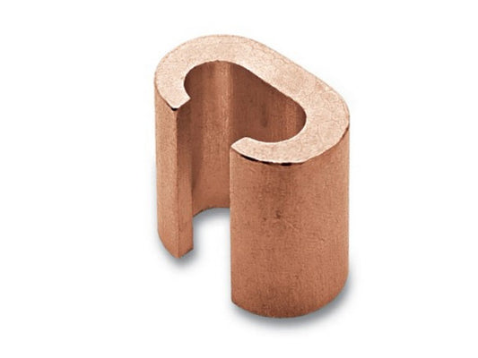 C-press sleeve copper shiny 35mm2/16mm2
