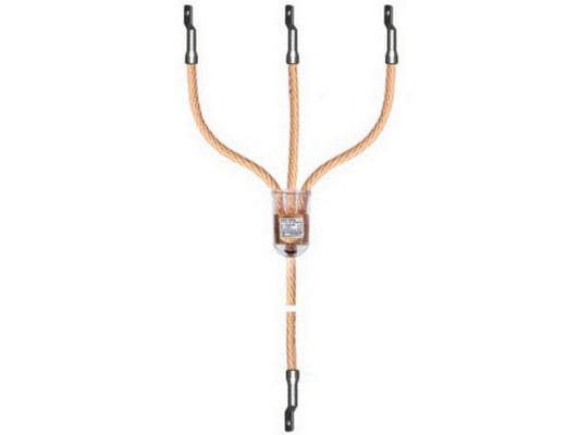 Kortslutningskæde 70mm2 a+c=600mm,b=550mm,d=1500mm