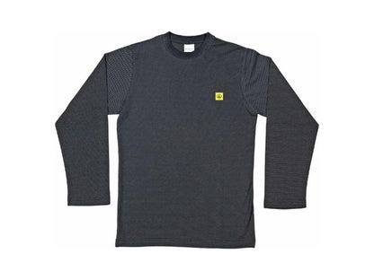 T-shirt ESD Mørkegrå lange ærmer