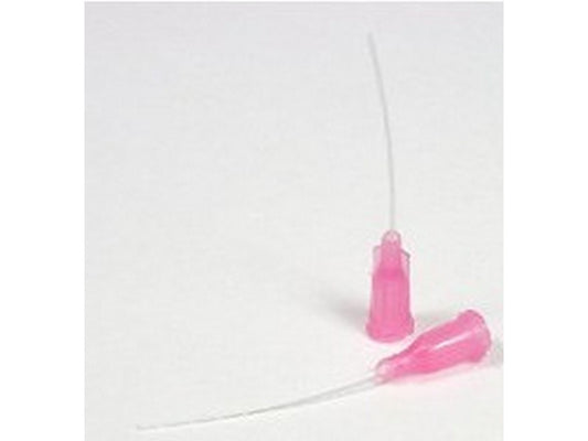 Loctite 97231 plast nål 0,58mm PINK t/dosering - 50 stk. flexibel