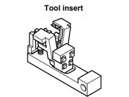Bearbejdnings indsats til MC25 1.0 mm²