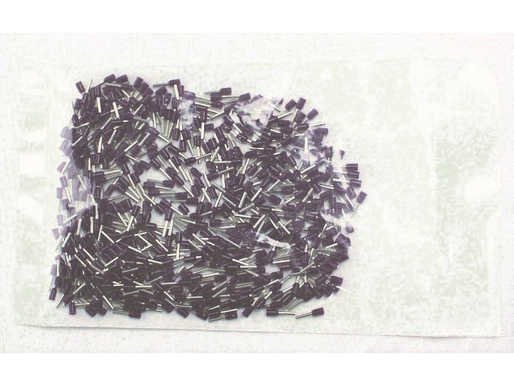 Terminalrør isoleret VIOLET 0,25mm²-L8mm: pose m/500stk.