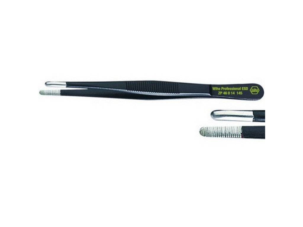 Universel Pincet ESD Rund spids 120mm