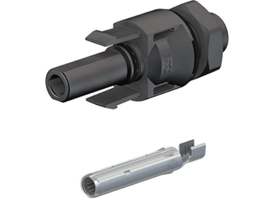 PV socket for panel mounting MC4/4-6mm PV-ADBP4-S2/6-UR UL: 1500V - 39A-45A