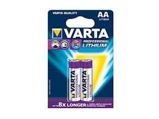 Varta batteri lithium AA 1,5V; Ø14,5x50,5mm BL-2