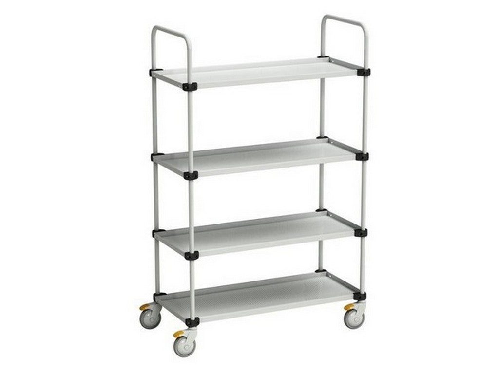 Rullebord m/4 justerbar hylder 635x1100x1535mm ESD