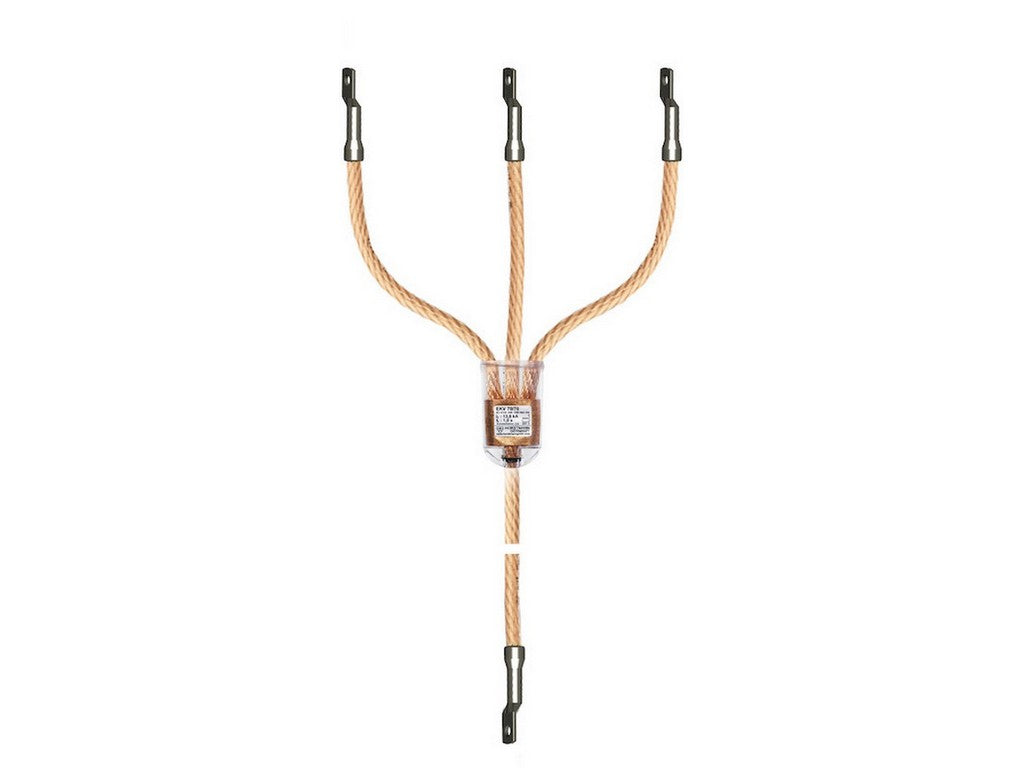 Kortslutningskæde 35mm² A,B,C=800, D=1800mm