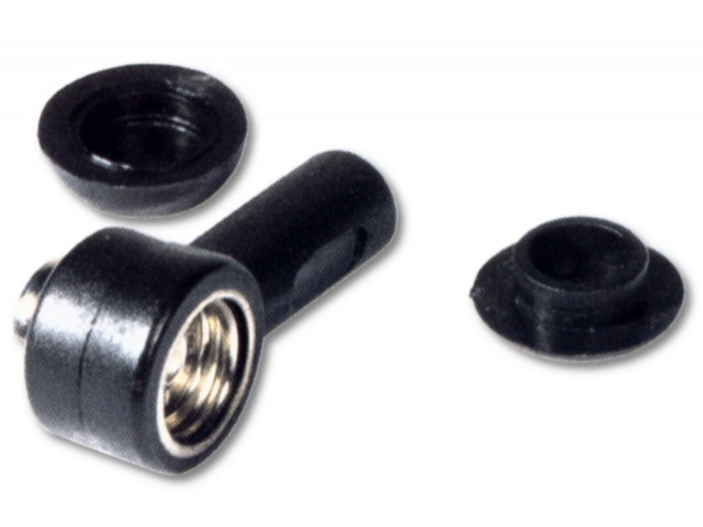 Adapter 10mm male/female 4mm banana