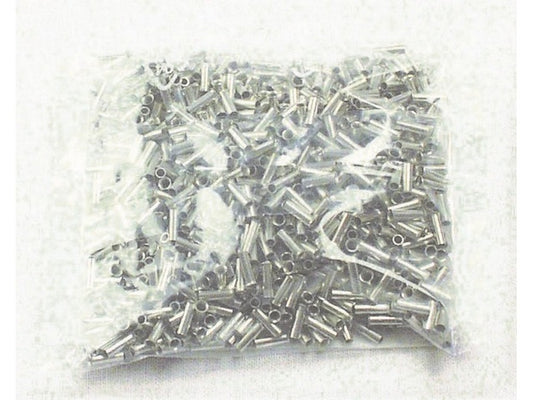 Terminal tube uninsulated 1.5mm-L7mm: bag w/1000pcs.