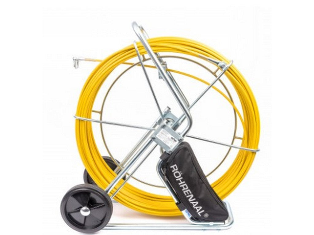 Rørål med kobbertråd Ø9mm-100m lang m/tilbehørstaske