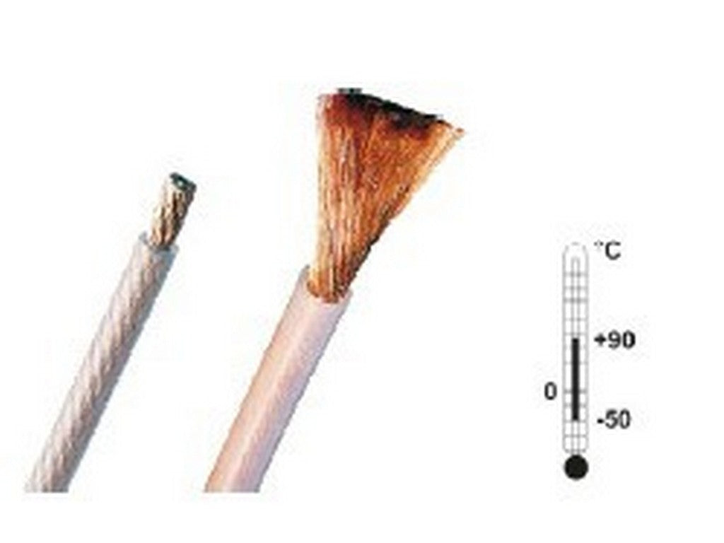 Silicone ledning 4mm² sort SILI-S  42A/1500V 100 mtr.