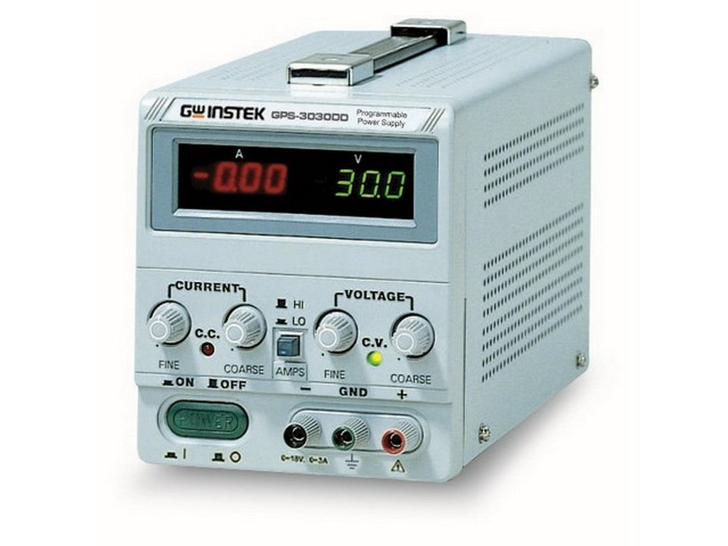 GW Strømforsyning 0-30V/0-3A