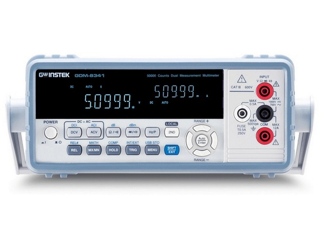 GW bord-multimeter 10A AC/DC 750V AC TRMS / 1000V DC CAT II 600V