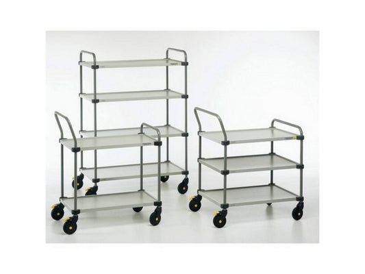 Rullebord m/2 justerbar hylder 635x900x1015mm ESD