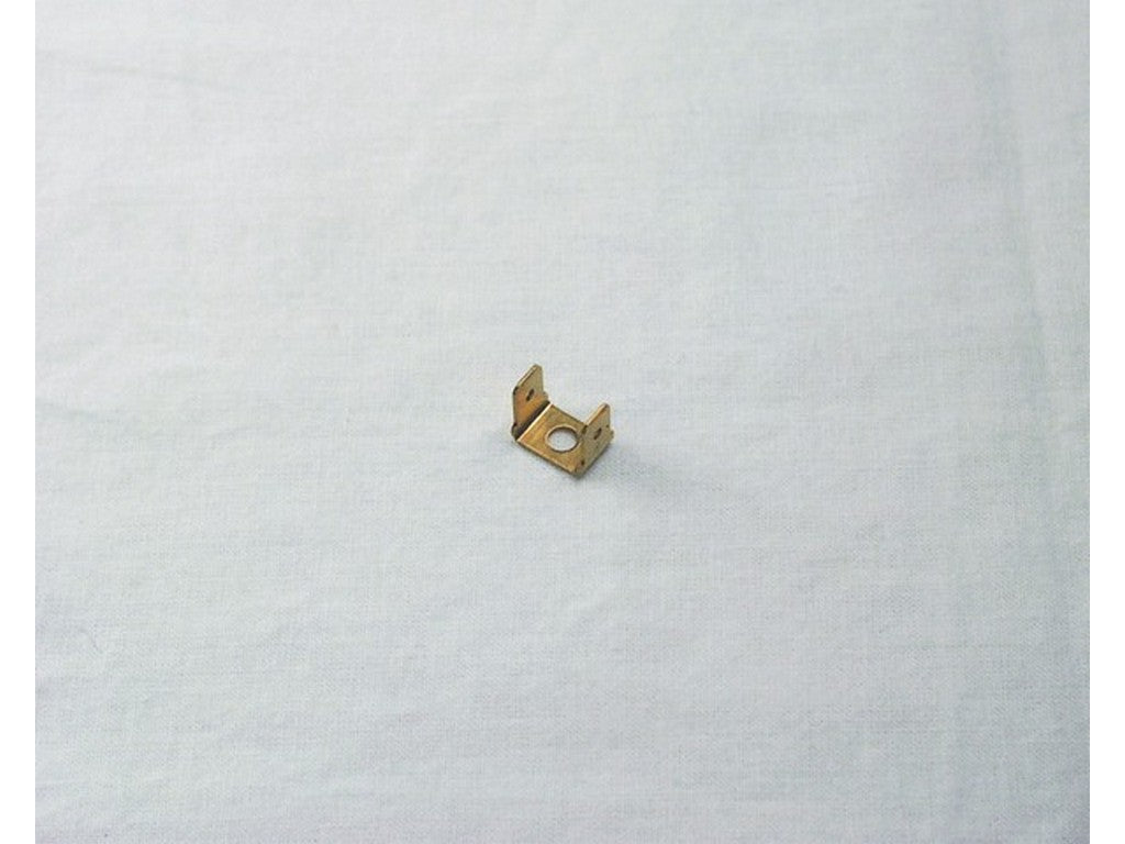 Fladstik han 6,3x0,8 fortinnet Ø4,3mm skruehul - 2x90gr.