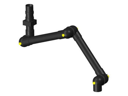 Suction arm Ø75mm ESD for wall/ceiling Reach 1230mm