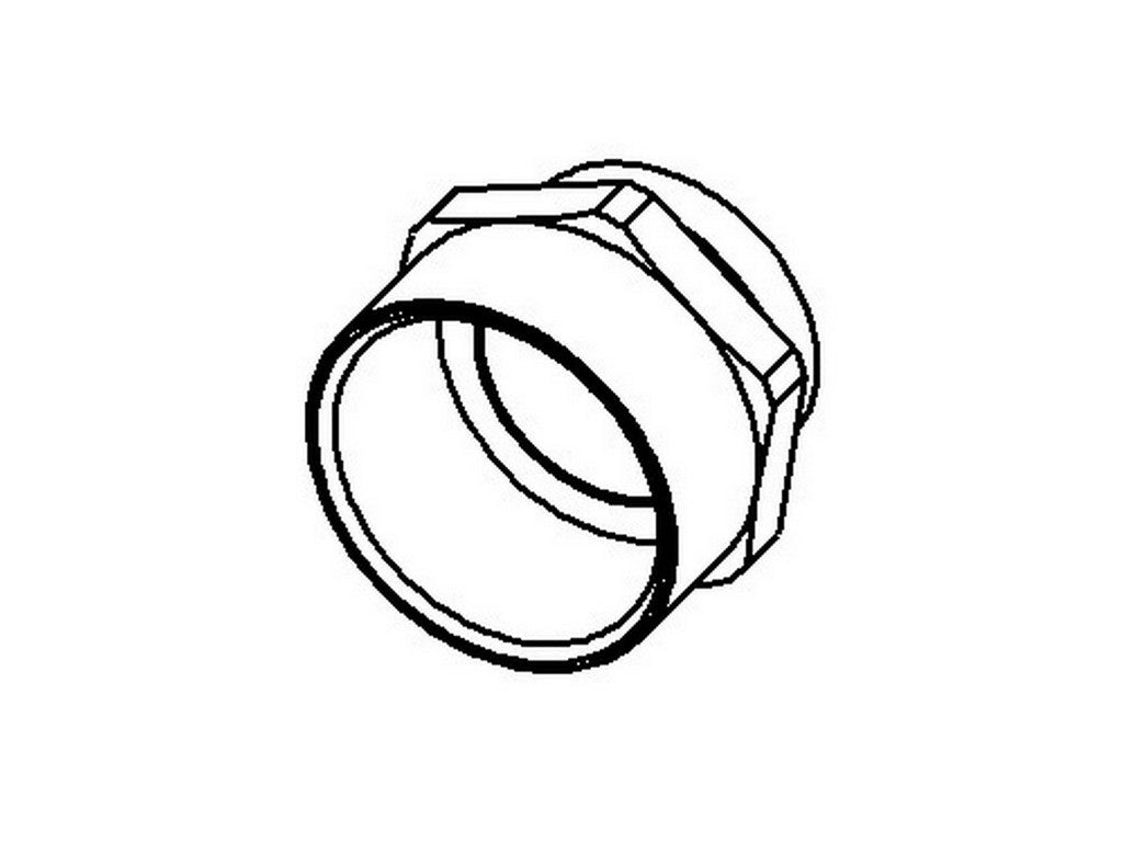 Transition ring brass 1/2-PG16