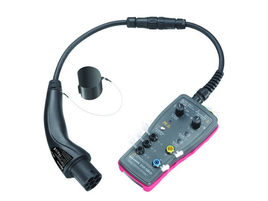 TEST KIT FOR CHARGING STATIONS FOR ELECTRIC VEHICLES + TEST CABLE FOR EV CHARGING STATION