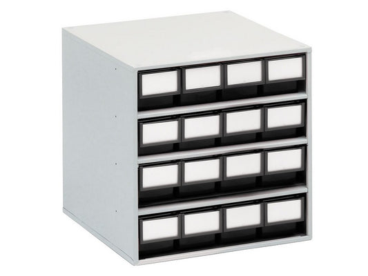 Drawer rack ESD w/16 drawers 400x400x395 mm