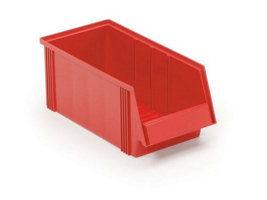 Storage box red 186x400x156mm