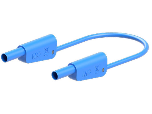 Prøveledn.  SLK4N-F10 200cm BLÅ PVC 4mm 1000v 600V CATIII 19A