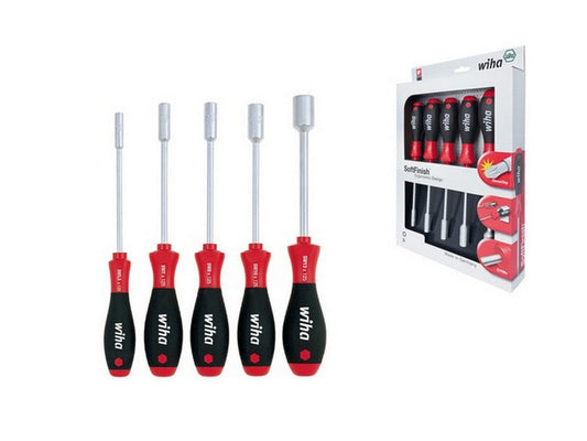 Screwdriver TOPPE set f/M5.5, M7, M8, M10, M13 SoftFinish handle