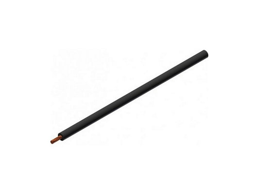 Silicone wire 1.0mm black SILI-HV 1.0 - 19A/HIGH VOLTAGE
