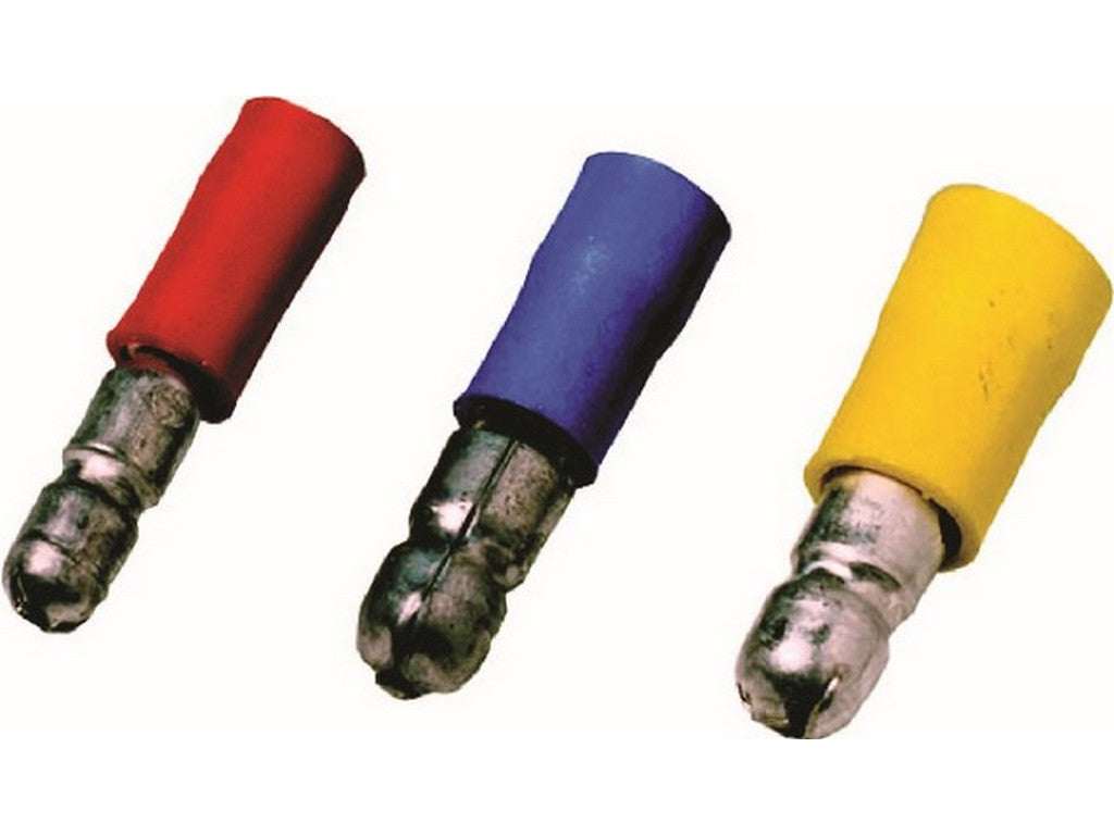 Rundstik isoleret han gul, rød, blå, alle til 4-6mm²-Ø5mm