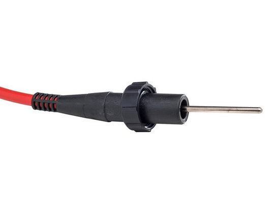 High voltage test cable 2m w/plug 1-side open end other side