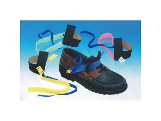 Heel ground connector 1M yellow 2 pcs