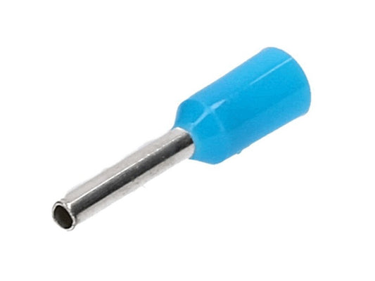 Terminal tube insulated 0.75mm - L8mm blue