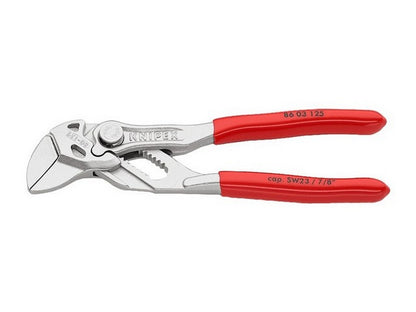 Parallel-tang m/glatte kæber 125mm forniklet m/PVC på greb