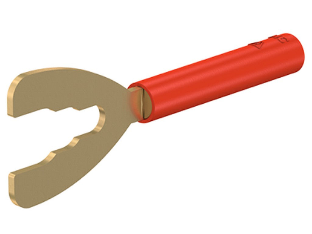 Gaffeladapter B4-I/K rød