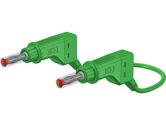 Test lead XZG425/SIL green 100cm - 600V CATII 32A