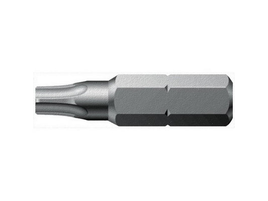 Bit serie 1 torx 1/4"; TX10x25mm; m/boring