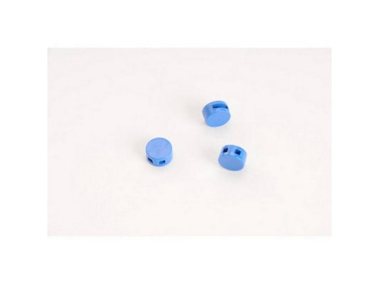 Plastic seals, blue, 9mm 1000 pcs.