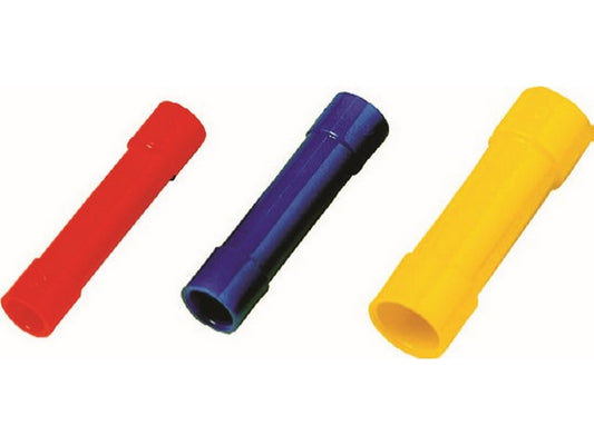 Crimp sleeve insulated yellow 0.1-0.5mm