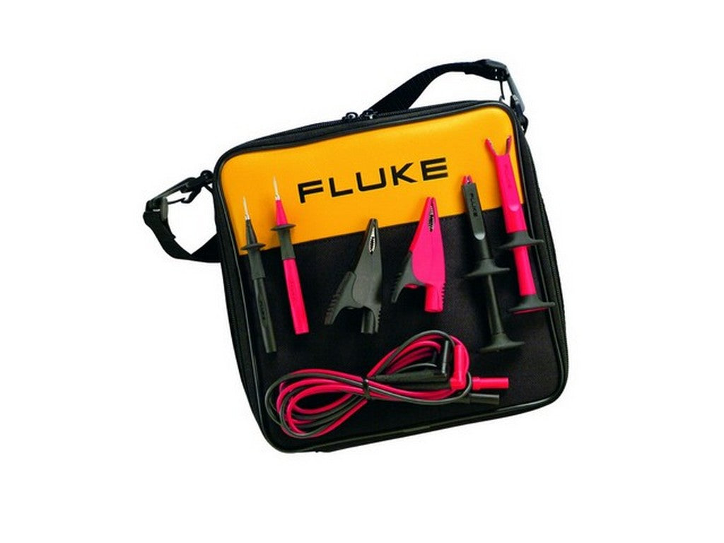 Test lead set complete with probes, alligator clips etc.