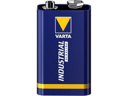 Varta batteri Industrial 6LR61 9V; 26,5x17,5x48,5mm 6LR61, Alkaline