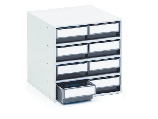 Drawer rack ESD w/8 drawers 400x400x395 mm