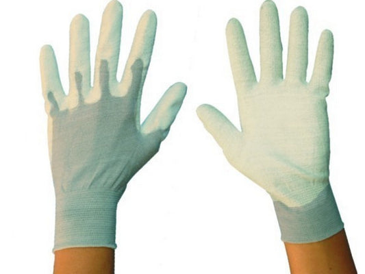 Handsker PU coated ESD str. M