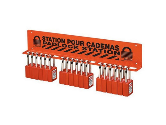 MasterLock Wall Mounted Rack for Padlocks (order separately)