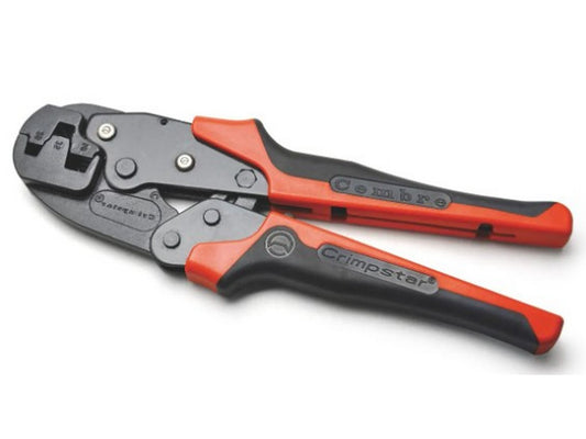 Crimping pliers for terminal tubes 25-50mm - trapezoidal crimping