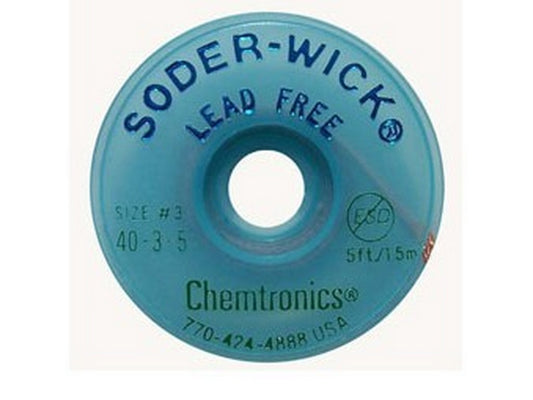 Suction line no-clean flux 2.8mm blue lead-free tin can with 10 pcs.