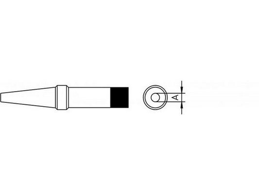 Loddespids 0,8mm 425°C PT-O8