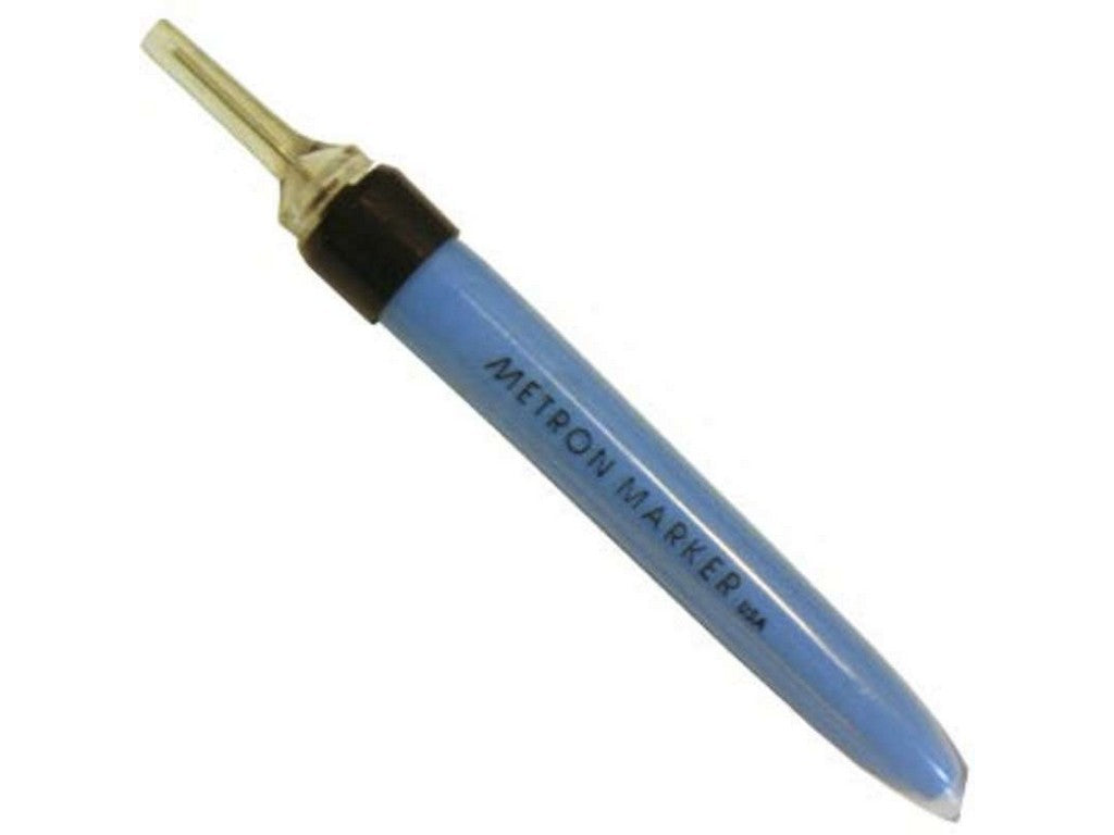 Metron mærkepenne blå mikro permanent