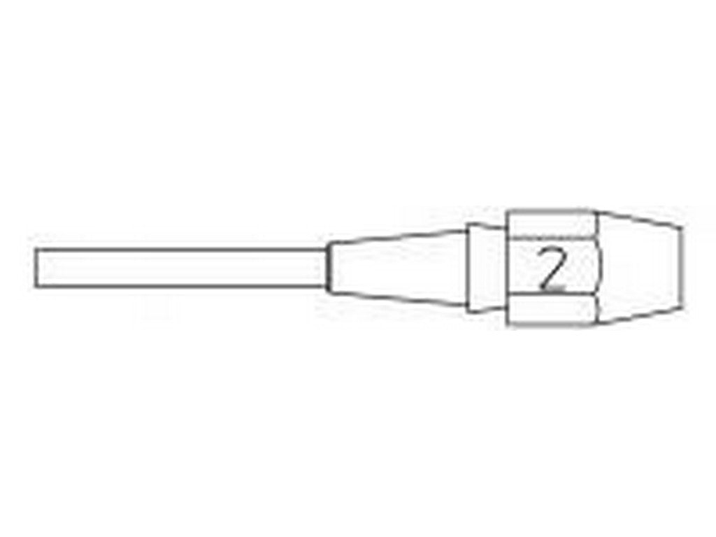 Udloddespids XDSL 2 ø3,0 x 5,3 mm L=10,5 mm