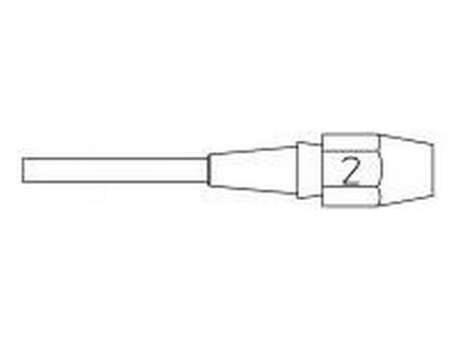 Udloddespids XDSL 2 ø3,0 x 5,3 mm L=10,5 mm