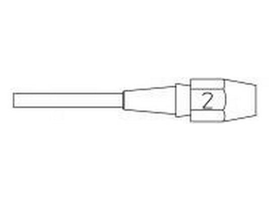 Udloddespids XDSL 2 ø3,0 x 5,3 mm L=10,5 mm
