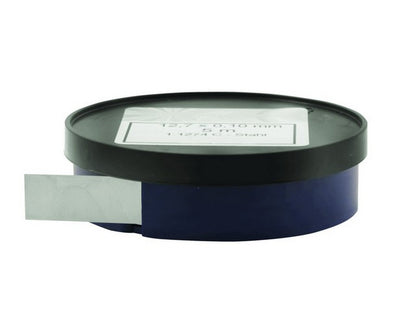 Search blade 0.10mm in roll 5mtr x 12.7mm INOX